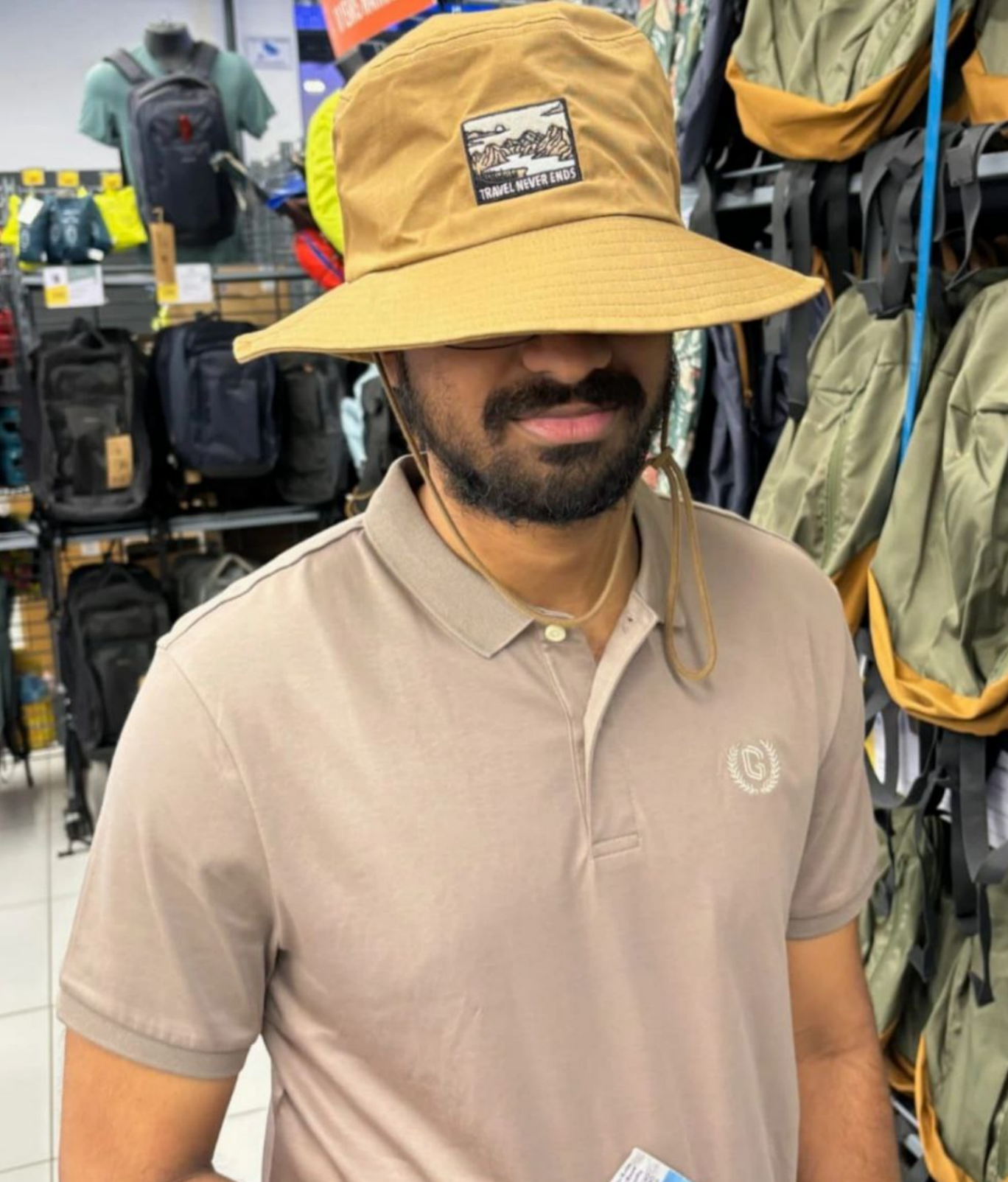 me in a hat